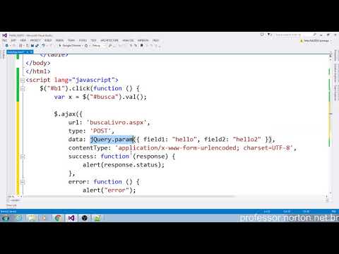 Vídeo: Por que JQuery é usado em asp net?