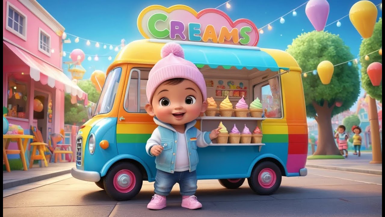 Baby Delivery Van New Year Gift | Fun Learning & Action Song for Toddlers