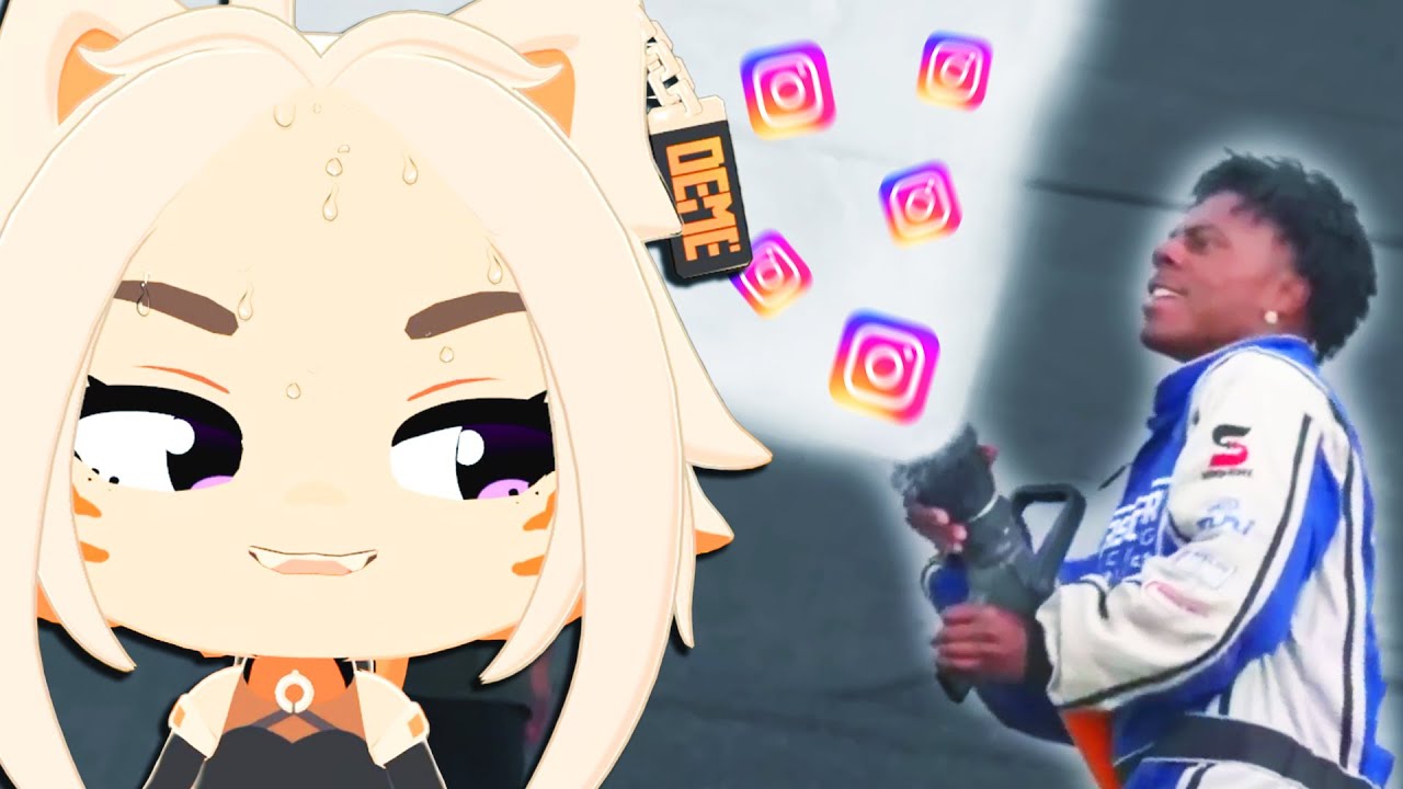 Deme Uses Her Chibi Model to Its Fullest (Watching Reels)