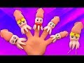 Nursery Rhymes World Tv Vietnam | mực ống ngón tay gia đình | Squid Finger Family | trẻ em bài hát