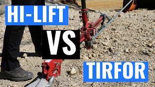 Hi-Lift Jack VS Tirfor 4x4 Hand Winching