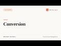 Conversion (California Real Estate Exam Prep)