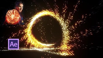 Doctor Strange Portal - Adobe after effects 2017. trapcode particular