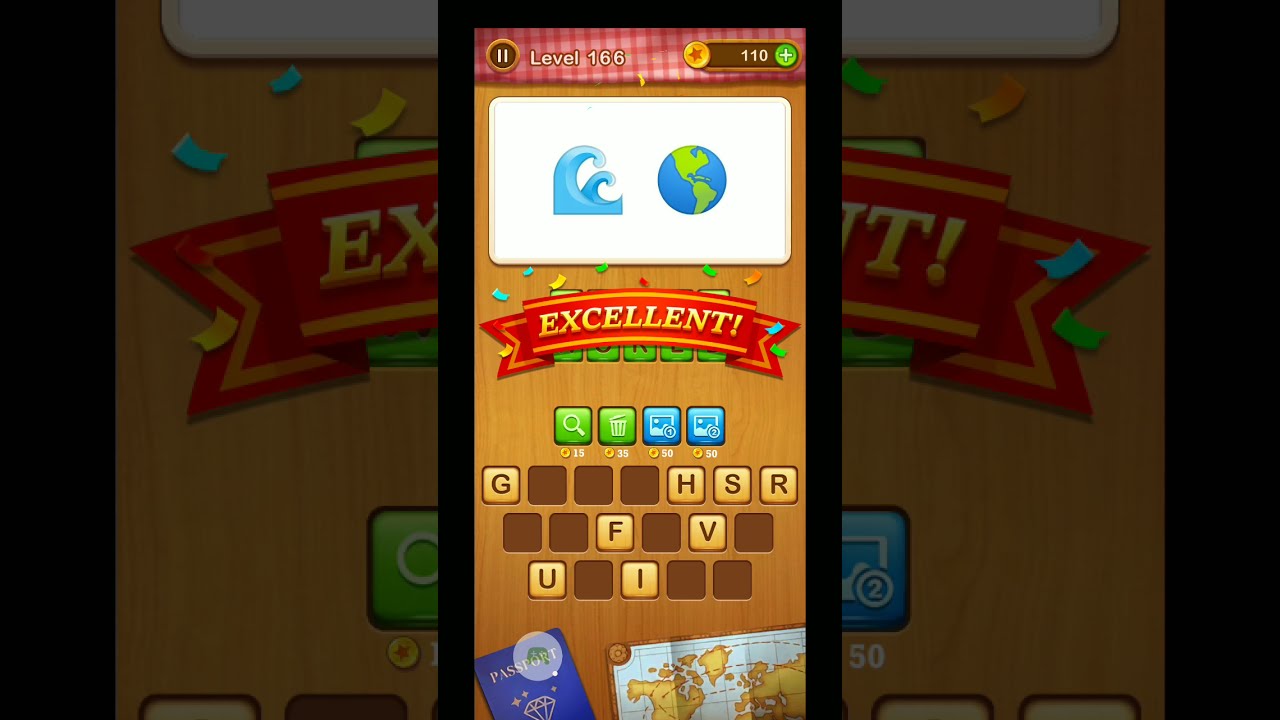 2 Emoji One Word Walkthrough Level 166