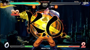 [ DBFZ 1.33 ] Base Goku is DANGEROUS - 1 meter start ToD is now EASY MODE