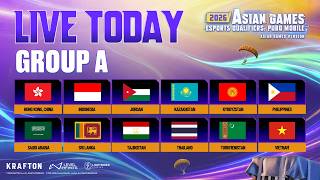 [ID] 2026 ASIAN GAMES ESPORTS QUALIFIERS: PUBG MOBILE ASIAN GAMES VERSION |  GROUP STAGE A | DAY 1 screenshot 2