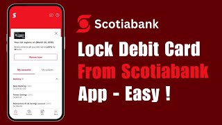 How To Lock Scotiabank Debit Card On App ! (2025)