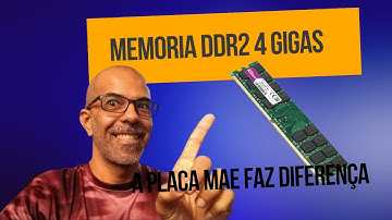 MEMORIAS DDR 2 4 GIGAS  PARA AMD ENTENDA PORQUE E MAIS FACIL ENCONTRAR