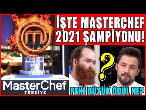 İşte Masterchef Türkiye 2021 Şampiyonu! Şampiyon Hasan Mı Eren Mi? Peki Büyük Ödül Ne ?