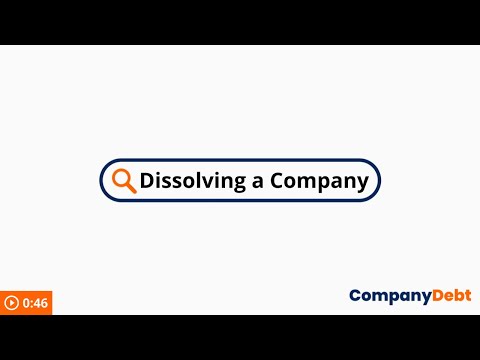 Dissolving A Company Company Debt