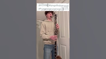 Thumbnail of Ferde Grofé - Grand Canyon Suite, On the Trail Bass Clarinet Excerpt