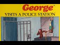 Curious George Visits a Police Station - Picture Book Read Aloud