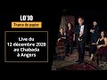 Concert transe de papier  lojo en live au chabada  angers le 12 dcembre 2020