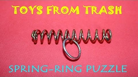 Spring Ring Puzzle | English | Simple Puzzle
