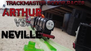 Trackmaster Sodor Races Arthur Vs Neville Round 1 Race 7