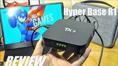 REVIEW: JMachen Hyper Base R1 - Retro Gaming Emulation Console & Android TV Box (2 in 1)