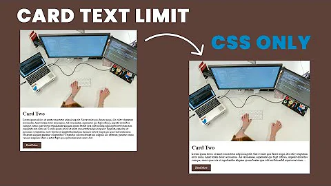 How To Limit Text|Length From Cards Website Design Using HTML & CSS | No JavaScript #line-clamp