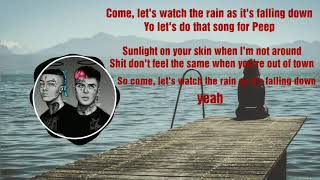 Lil Peep \& XXXTENTACION – Falling Down - Lyrics video