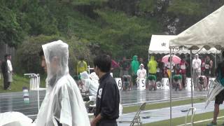 20150830　東京学芸大記録会 男子100m8組