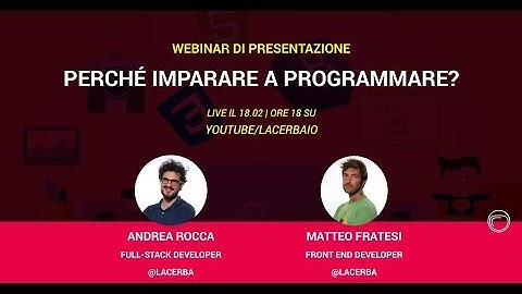 Webinar: perché imparare a programmare?