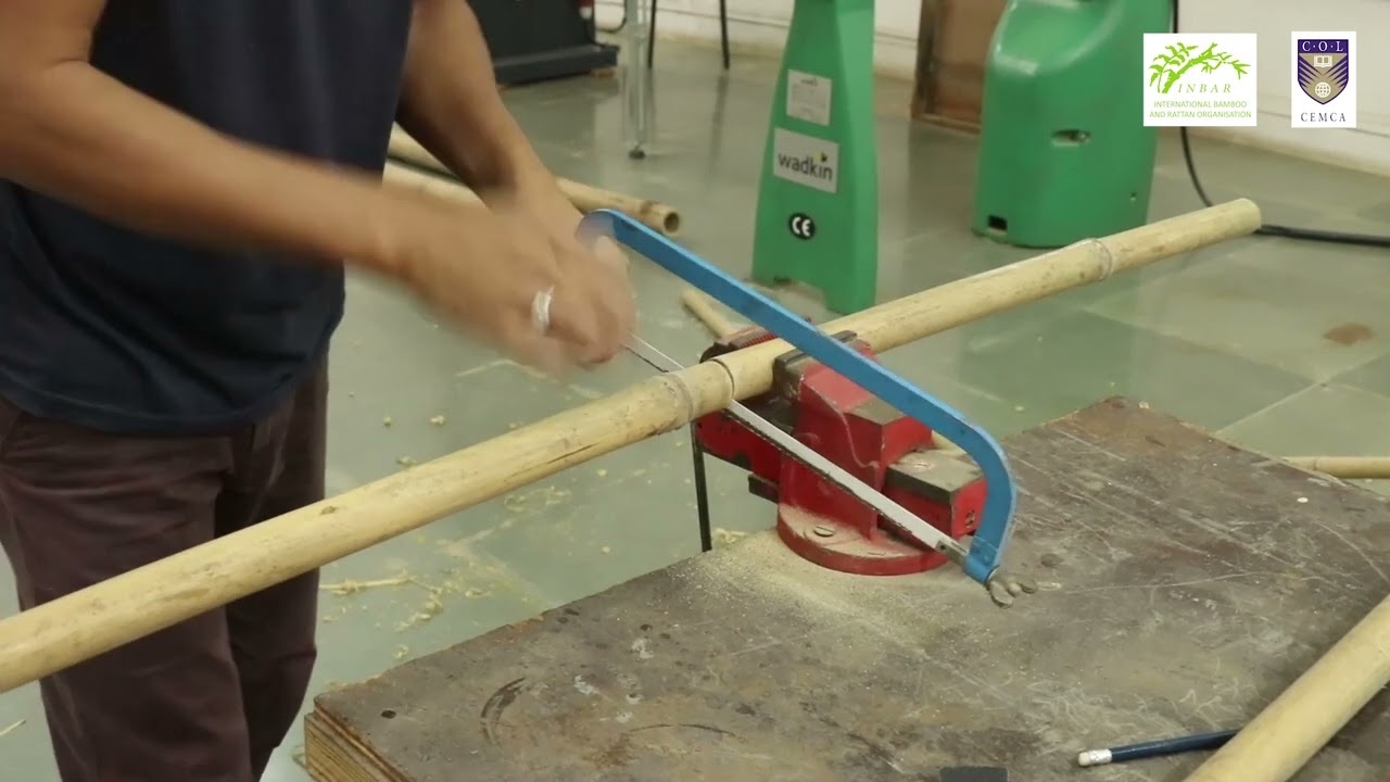 8  Joinery techniques for hollow bamboo furniture