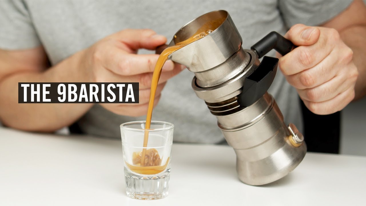 Next Generation of the Moka Pot — Stovetop Espresso Maker at 9 Bar