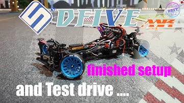 Sakura D5 MR -- with Upgrades and full Setup - test drive ....
