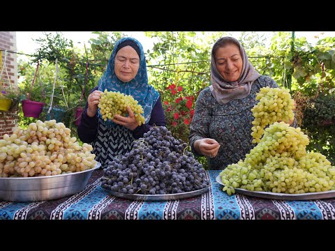 Video: Grape compote for the winter