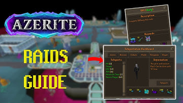 HOW TO RAID AS A NEW PLAYER ON THIS CUSTOM RSPS! | AZERITE RSPS