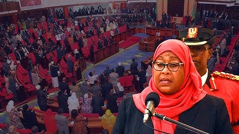 LIVE: RAIS SAMIA AKIFUNGUA RASMI BUNGE LA 13 DODOMA NOVEMBA 14,2025
