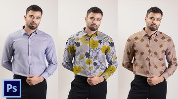 Photoshop Tutorial - How to Add Patterns and Textures to Clothing in Photoshop CC |Graphics Canyon|