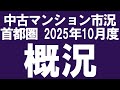 2025年10月 首都圏 中古マンション市況概況（首都圏のみ）