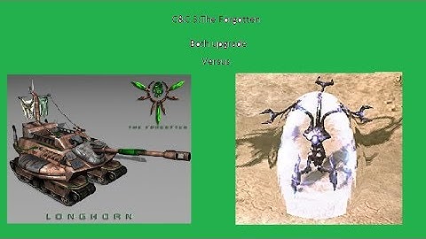 C&C 3: The Forgotten: upgrade Longhorn versus upgrade Annihilator Tripod