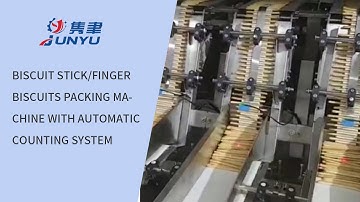 Biscuit stick/Finger biscuits packing machine with automatic counting system