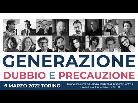 Generazione dubbio e precauzione 6 Marzo 2022 ore 10