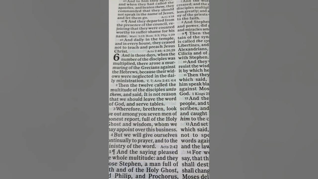 bible-reading-acts-chapter-6-verse-1-4-youtube