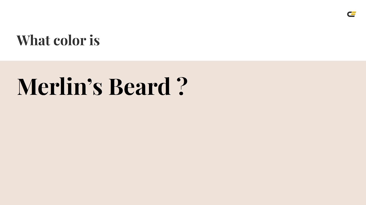 Merlin’s Beard color #efe2d9 hex Cool Orange color efe2d9 - YouTube