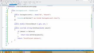 Part-29 Base class sub class constructor chaining || C# Dot Net Bangla tutorial