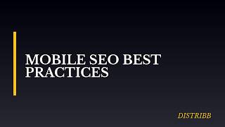 Mobile SEO Best Practices: Boost Rankings & Conversions Today