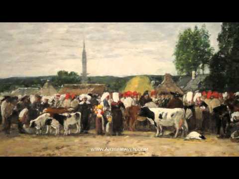 Famous EugeneLouis Boudin Paintings