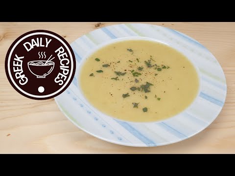 Πατατόσουπα Βελουτέ|Cream potato soup |Greek daily recipes