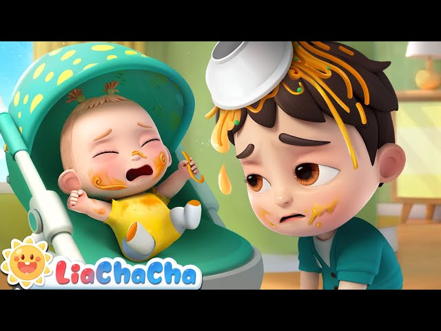 Taking Care of Baby | Baby Care Song + More LiaChaCha Nursery Rhymes u0026 Baby Songs class=