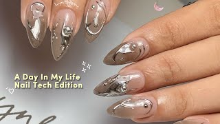 Day In My Life | Nail Tech Edition • 3 Nail Clients