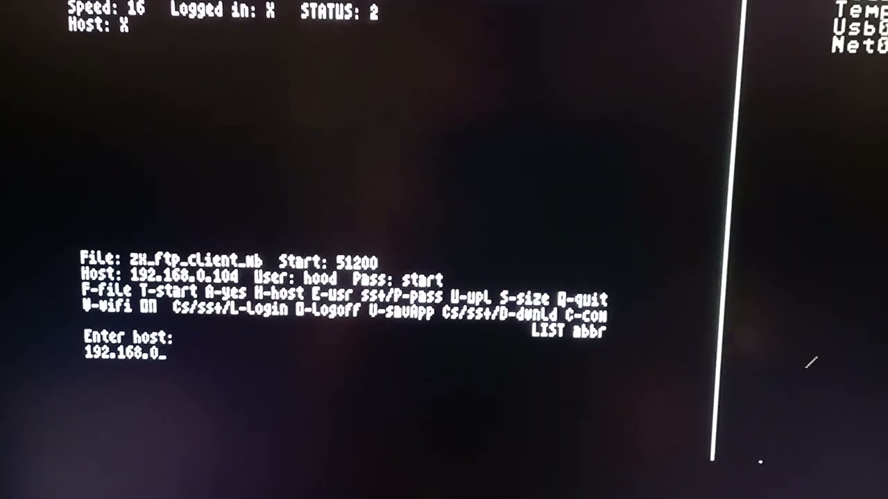 Accessing C64 Ultimate-II+, #7 preview- +SARAH 1.0- FTP client for