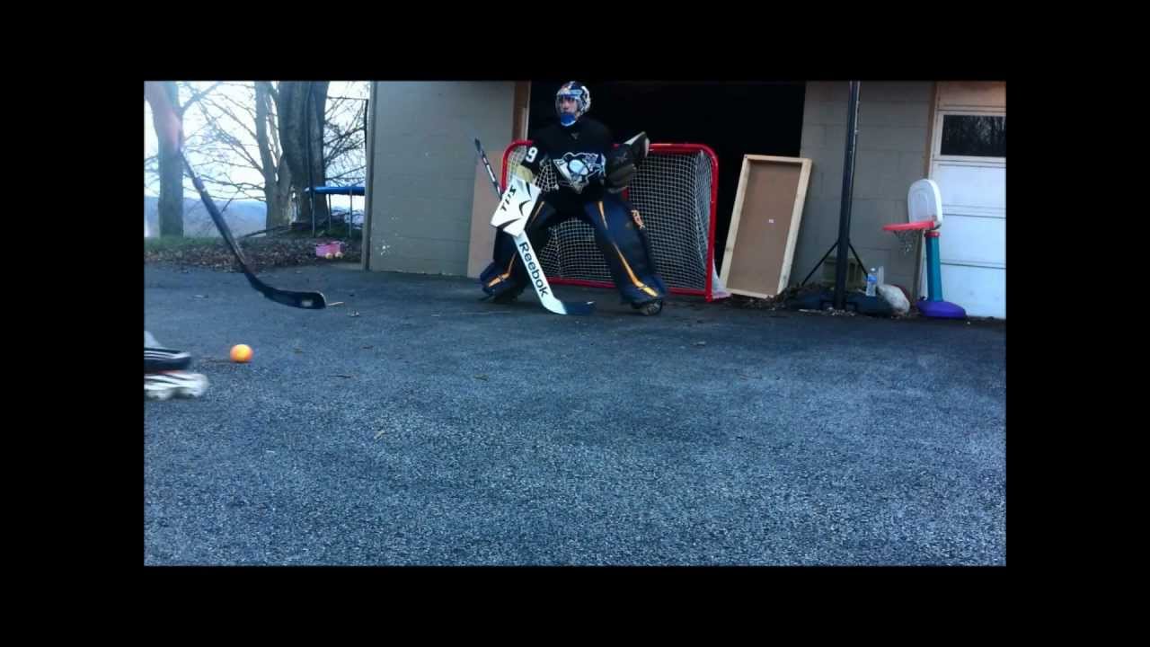 Street Hockey Goalie YouTube