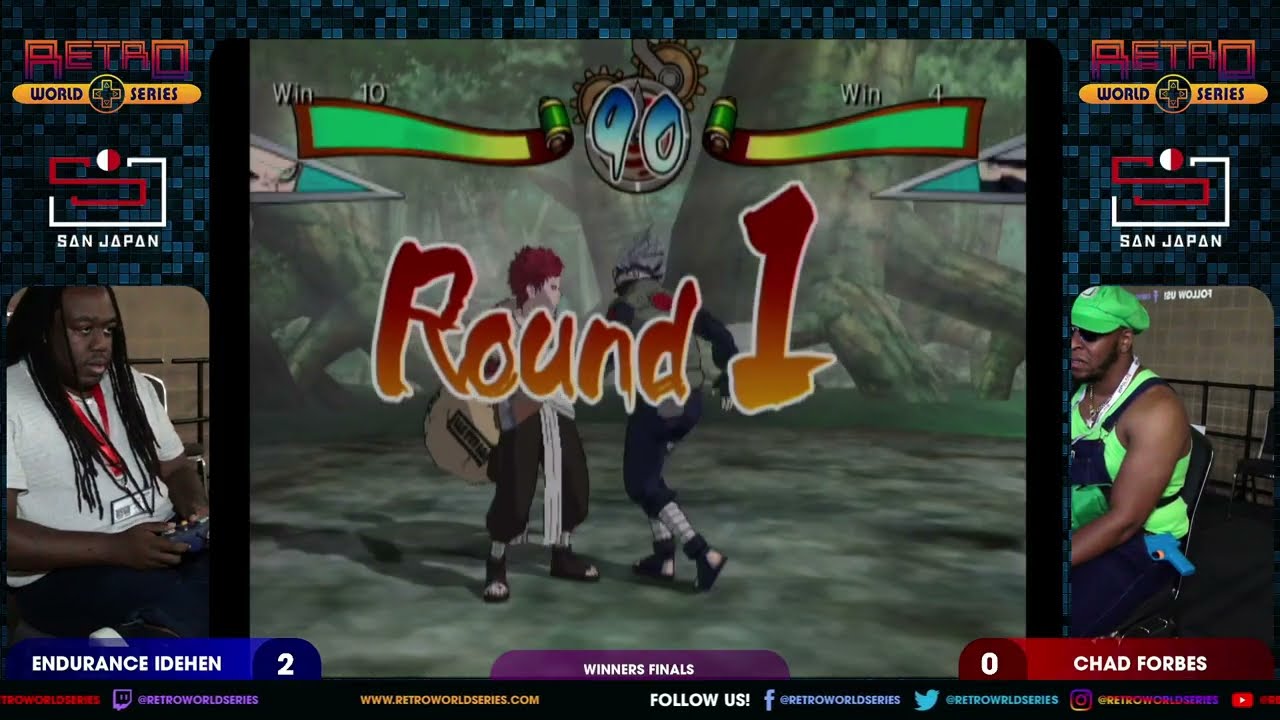 Endurance Idehen vs Chad Forbes (Winners Finals) - Naruto: Clash of Ninja 2  - San Japan 2025 - YouTube
