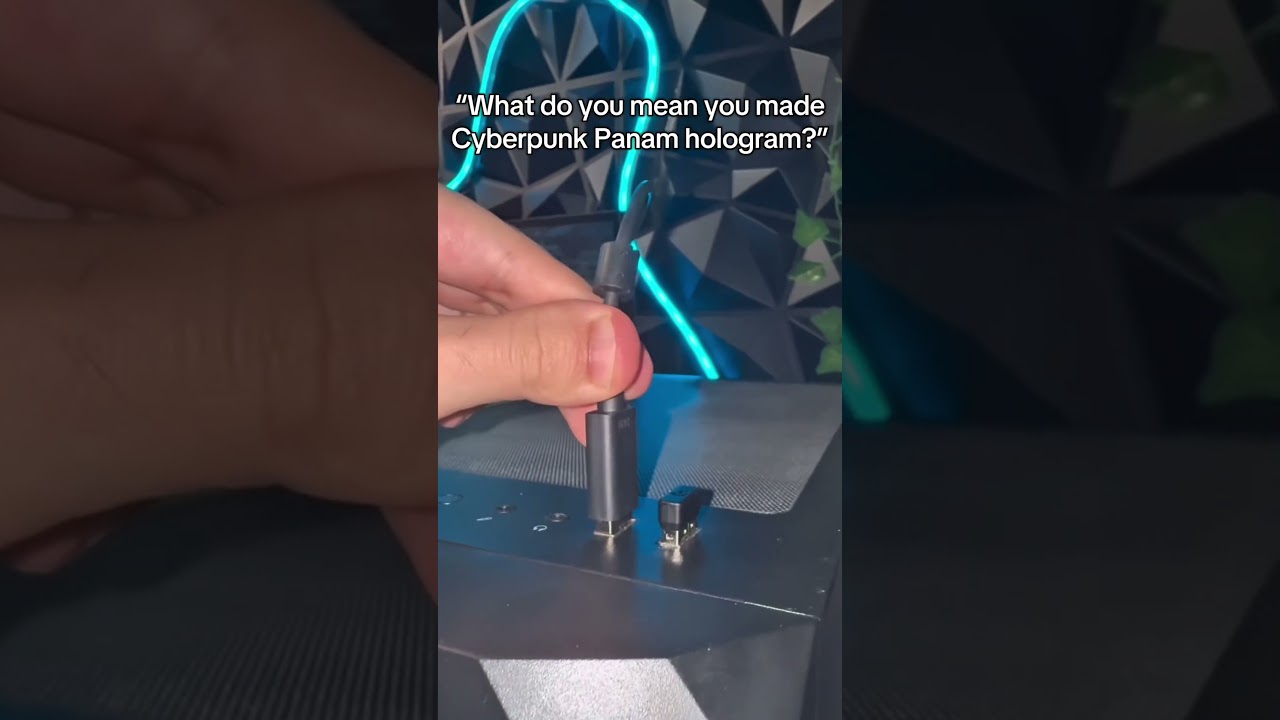 Yeah, I actually made her hologram 😎🔥 