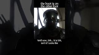 the boot is on the other foot — Kingdom Come : Deliverance dialogue scene