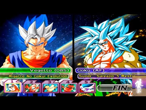 DRAGON BALL Z BUDOKAI TENKAICHI 3 VERSION LATINO GAMEPLAY SSJ MISTICOS VS MIGATTE NO GOKUI CHETADOS