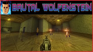 Brutal Wolfenstein 3D | Map 02 | 100% Secrets
